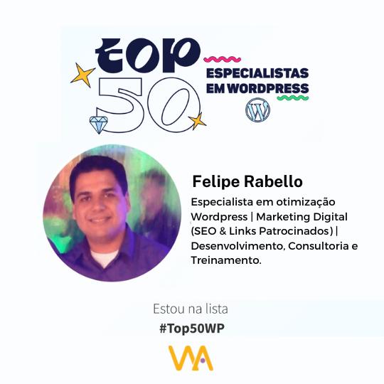 Felipe Rabello - Especialista WordPress da WA
