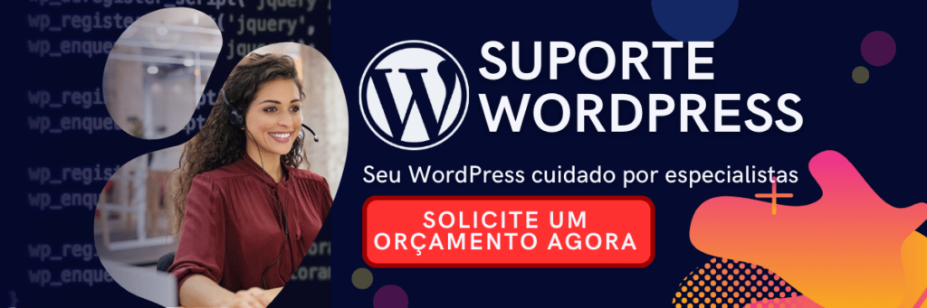 Serviço de Suporte WordPress